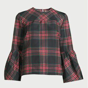 Free Assembly Top with Bell Sleeves XS